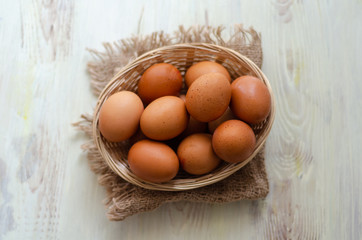  The eggs in basket