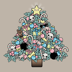 Rocker Christmas tree