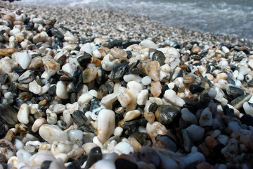 stones on the beach