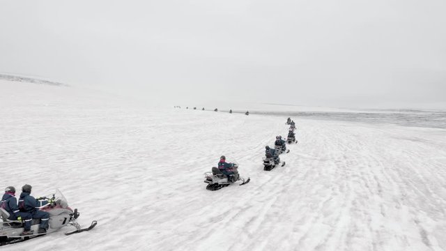 Snowmobile Tour in Iceland
