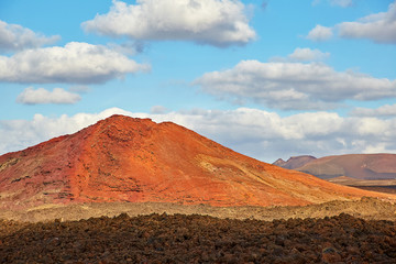 Beautiful landscape of Lanzarote Island