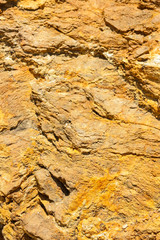 Abstract toned background. Natural stone texture. The pattern of roughened surface. Vintage texture. Widescreen