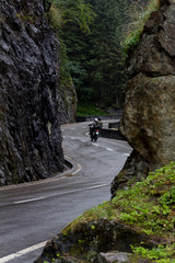 Motorradtour in den Alpen - 282341775