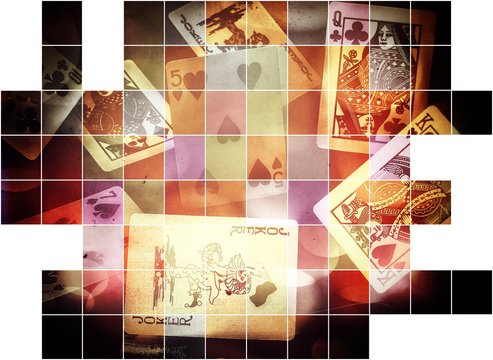 set of abstract backgrounds