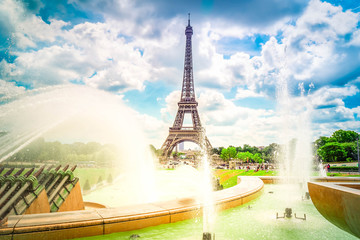 eiffel tour and from Trocadero, Paris