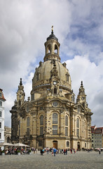 Fototapeta na wymiar Frauenkirche in Dresden. Germany