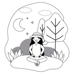 Isolated woman design vector illustration