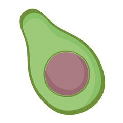 Healthy and organic avocado design