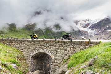 Motorradtour in den Alpen - 282346704