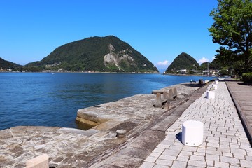 世界遺産　三角西港の埠頭