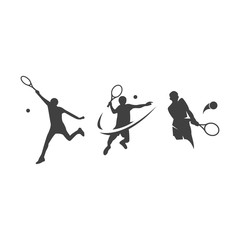 Tenis Character Vector Logo