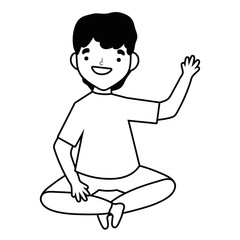 Isolated man vector design vector illustration