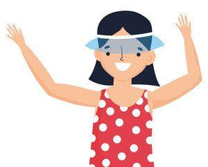 Isolated woman design vector illustration