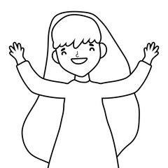 Isolated woman vector design vector illustration