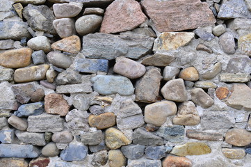 Fototapeta na wymiar The old brick wall