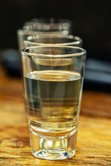 Cachaça, drips, cane or sugarcane is the name given to sugarcane brandy produced in Brazil. It is used in the preparation of the worldwide known cocktail caipirinha. traditional drink from brazil