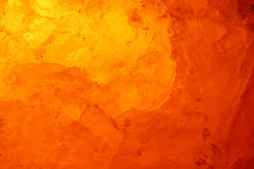 Obraz premium 岩塩ランプのクローズアップ