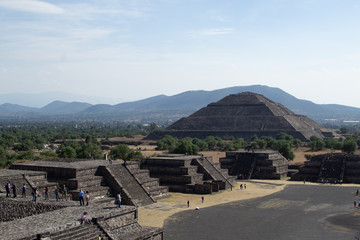 Fototapeta na wymiar Teotihuacan - México