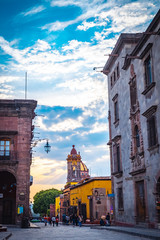 Naklejka premium Stare miasto „San Miguel de Allende” w Meksyku