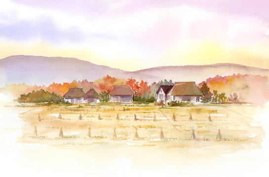 里山の風景」の写真素材 | 53,604件の無料イラスト画像 | Adobe Stock