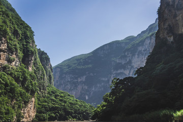 Fototapeta na wymiar Sumidero canyon in Chiapas Mexico