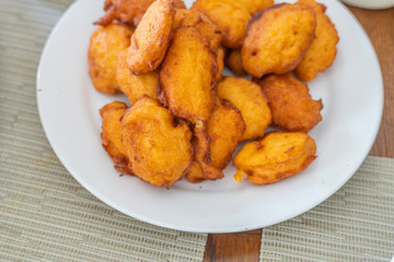 Pile of Tasty deep fried Nigerian Akara ready to eat