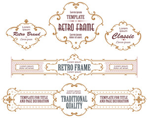 Frame for advertisements, flyer, invitations or greeting cards.