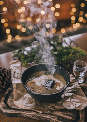 cooking soup дым