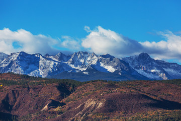Fototapeta na wymiar Mountains in Colorado