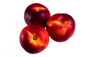 Fototapeta na wymiar peaches nectarine 