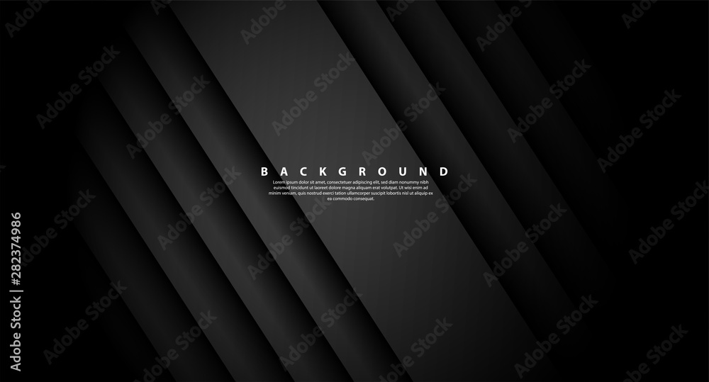 Wall mural modern abstract geometric patterns with a luxurious gray background