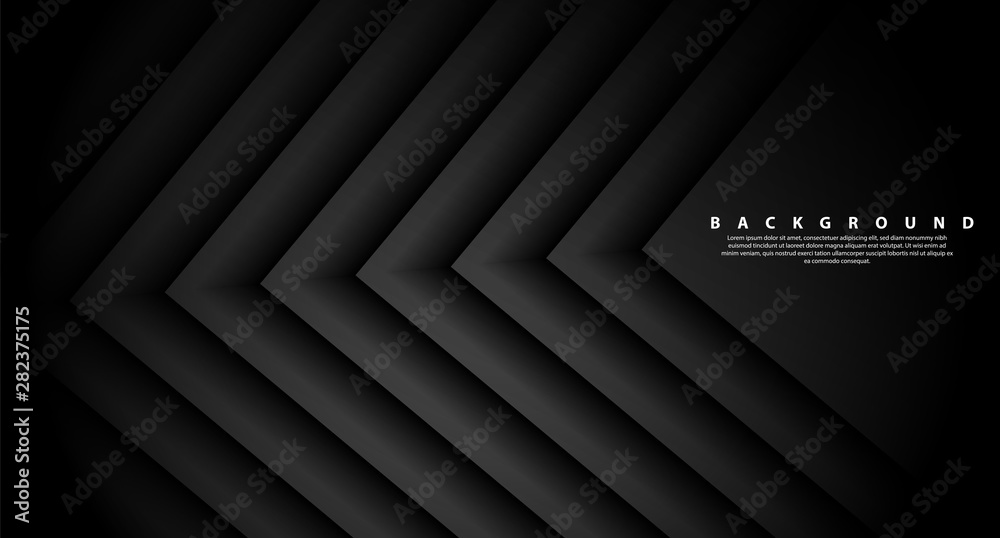 Wall mural modern abstract geometric patterns with a luxurious gray background