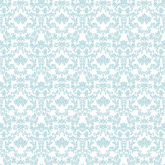 Seamless pattern. Wallpaper in vintage style. Background Damask. Texture for print, wallpaper, home decor, textile, package design