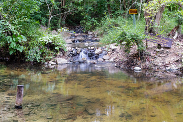 Tapai hot spring in Maehongson, Thailand