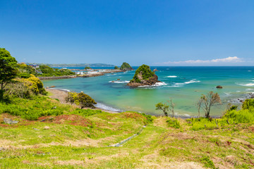 鴨川松島　千葉県鴨川市　海の風景