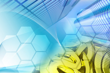 Mail signs and buildings