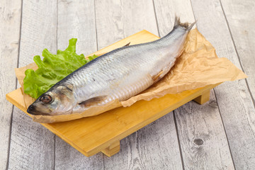 Salted herring fish