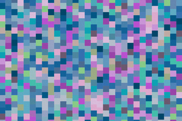 Color geometric background. Abstract geometric pattern. Oil painting flat style design. Texture for print, poster, and banner