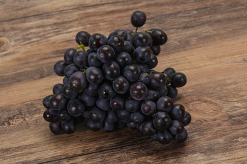 Fresh ripe sweet red grape