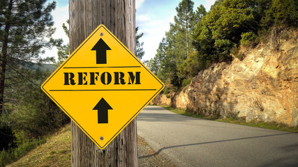 Street Sign to Reform