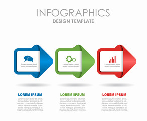 Infographic design template with place for your data. Vector illustration.