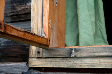 wooden house