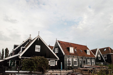 Dutch traditional architecture old houses The Netherlands