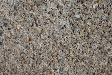 texture of concrete with pebbles