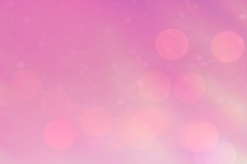 Abstract blurred beautiful pink bokeh