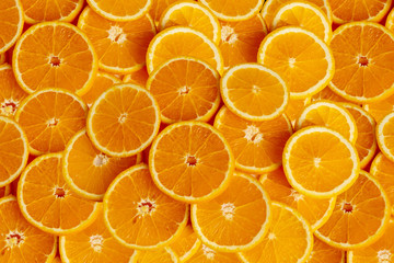 Orange fruits full frame background and texture