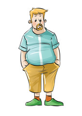 illustration of cartoon