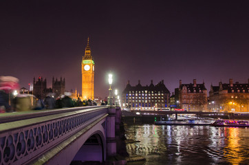 Fototapeta premium Westminster Bridge at night