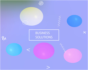 Trendy modern abstract background.