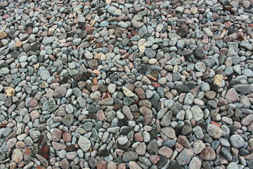 pebbles on the beach